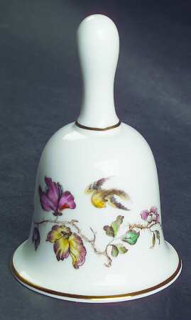 Swallow (No Design Edge, Gold Trim) Bell