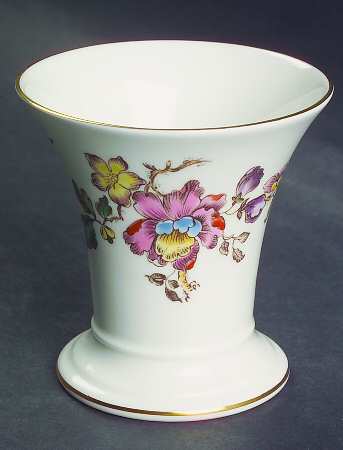 Swallow (No Design Edge, Gold Trim) Posey Pot