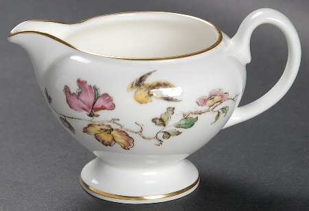Swallow (No Design Edge, Gold Trim) Mini Creamer