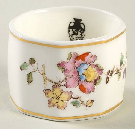 Swallow (No Design Edge, Gold Trim) Napkin Ring