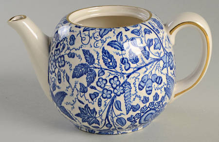 Manila Blue Mini Teapot No Lid