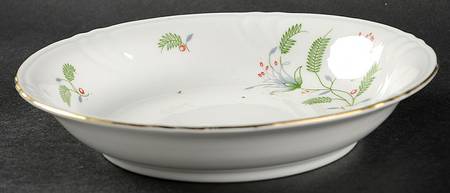 B. Fern (Swirl Rim) Coupe Soup Bowl