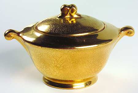 Doves, Roses and Daisies Sugar Bowl & Lid