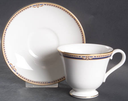 Monaco Footed Cup & Saucer Set