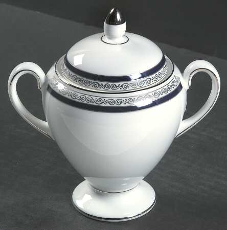 Seville Globe Shape Sugar Bowl & Lid