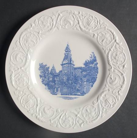 Baylor University Blue Dinner Plate