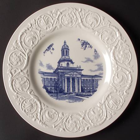 Baylor University Blue Dinner Plate