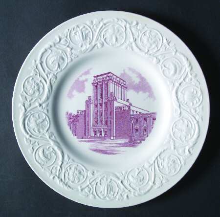 Baylor University Mulberry Dinner Plate