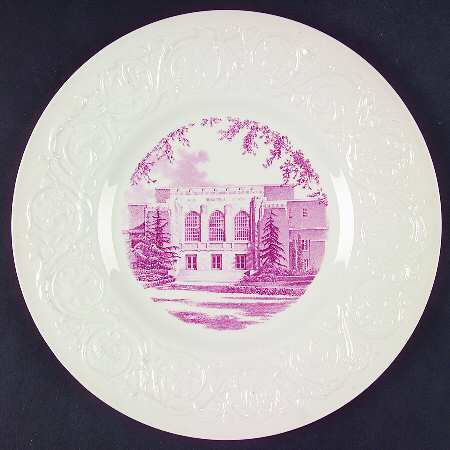 Baylor University Mulberry Dinner Plate