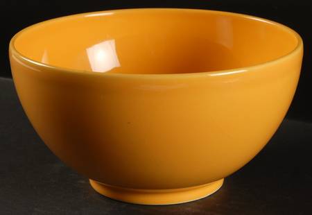 Lifestyle Mango Orange 7" Round Vegetable Bowl