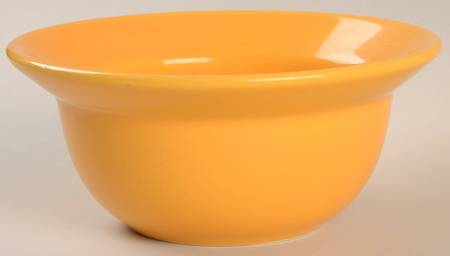 Lifestyle Mango Orange Rim Cereal Bowl