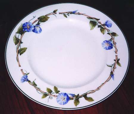 Blue Delphi Dinner Plate