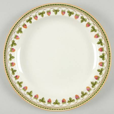 Strawberry Fruit Luncheon Plate