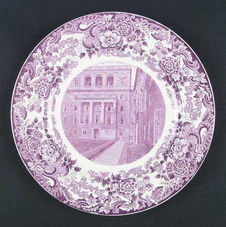 Massachusetts Institute of Technology Mulberry Dinner Plate