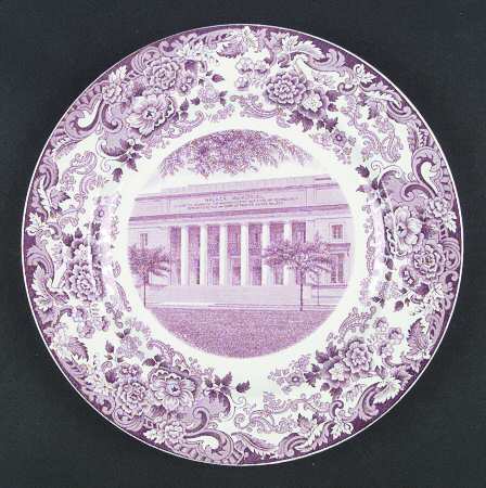Massachusetts Institute of Technology Mulberry Dinner Plate