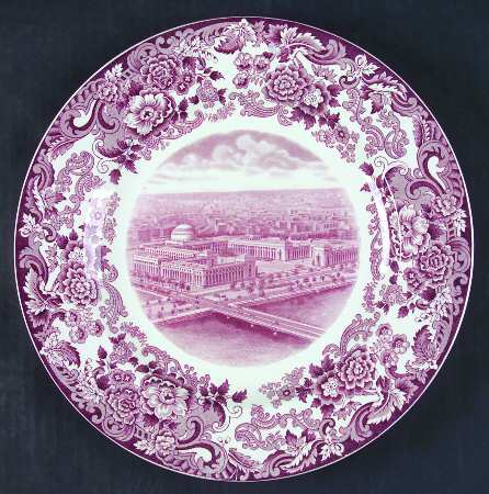 Massachusetts Institute of Technology Mulberry Dinner Plate