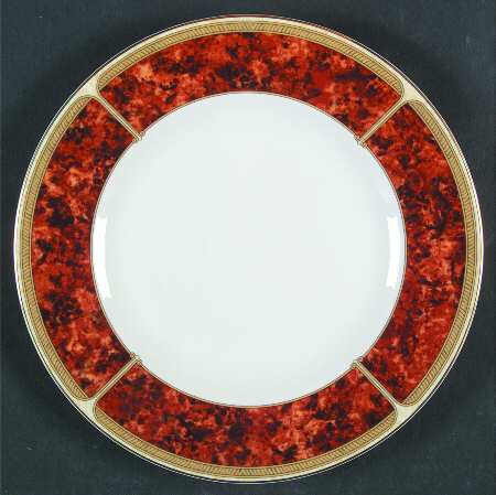 Tortoiseshell Accent Salad Plate