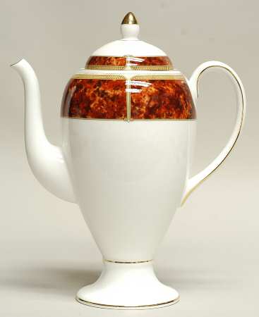 Tortoiseshell Coffee Pot & Lid