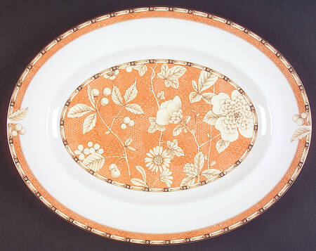 Frances 14" Oval Serving Platter