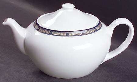Samurai Oval Teapot & Lid