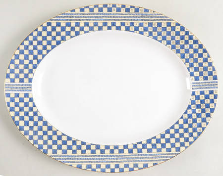 Samurai 14" Oval Serving Platter