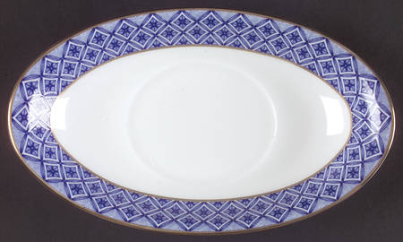 Fitzpatrick Blue Underplate for Gravy Boat