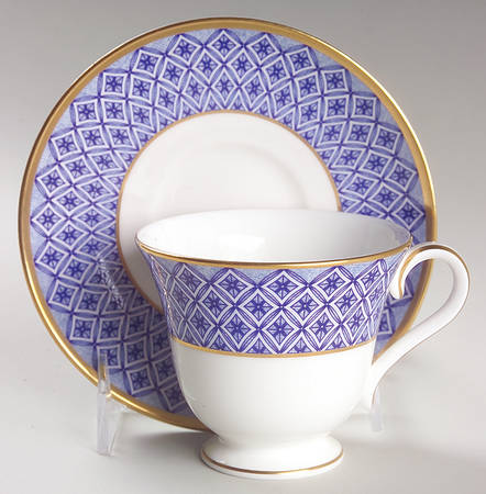 Fitzpatrick Blue Footed Cup & Saucer Set
