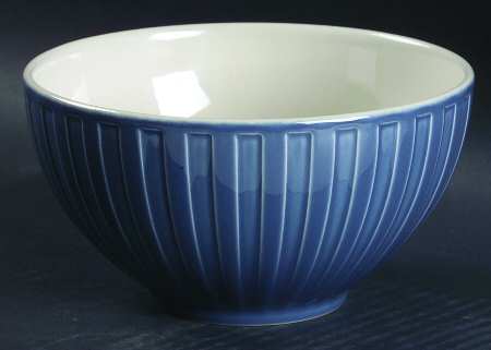 Weekday Weekend Blue Soup/Cereal Bowl