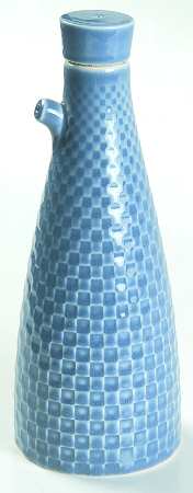 Weekday Weekend Blue Vinegar Cruet and Stopper