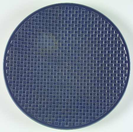 Weekday Weekend Blue 13" Chop Plate (Round Platter)