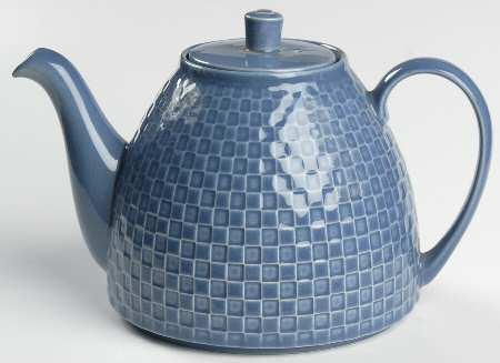 Weekday Weekend Blue Small Teapot & Lid