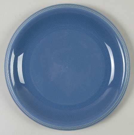 Weekday Weekend Blue Salad Plate