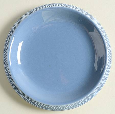 Weekday Weekend Blue Bread & Butter Plate