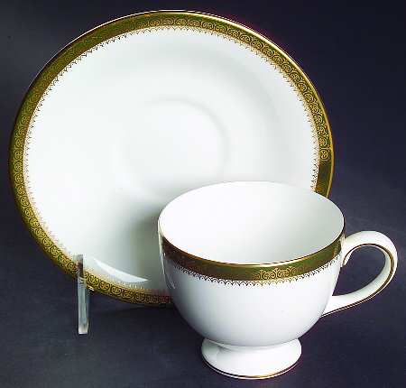 Chester Footed Cup & Saucer Set