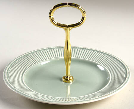 Edme Green 6" - 7" Tidbit (from Salad Plate) HC