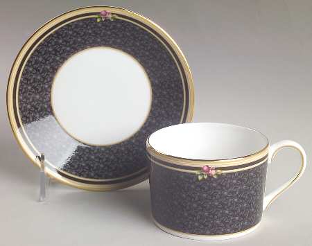 Clio Flat Cup & Saucer Set
