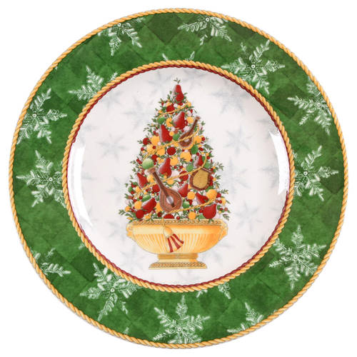Winter Festival Dessert/Pie Plate