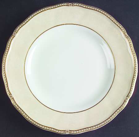 Crown Ivory Salad Plate