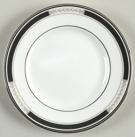 Carleton Platinum Bread & Butter Plate