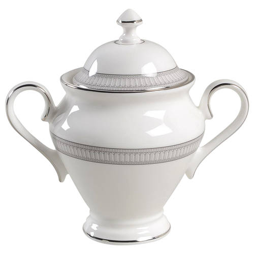Carina Platinum Sugar Bowl & Lid