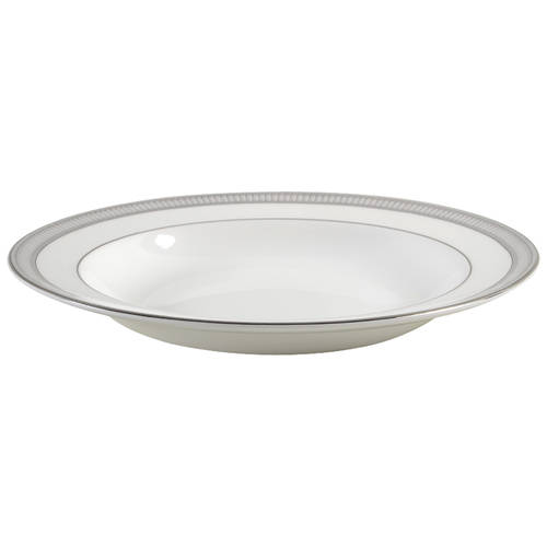 Carina Platinum Large Rim Soup Bowl