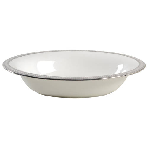 Carina Platinum 9" Oval Vegetable Bowl