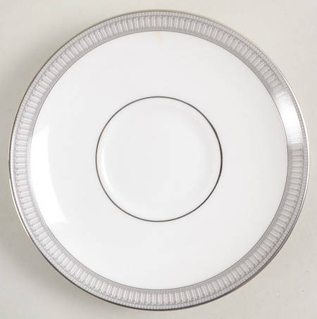 Carina Platinum Saucer