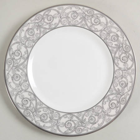 Carina Platinum Accent Salad Plate