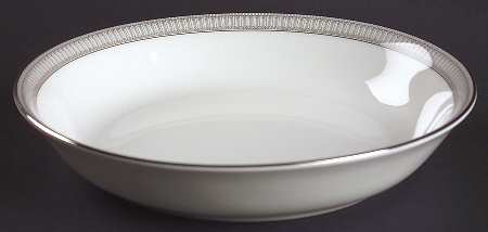 Carina Platinum 7" Individual Pasta Bowl