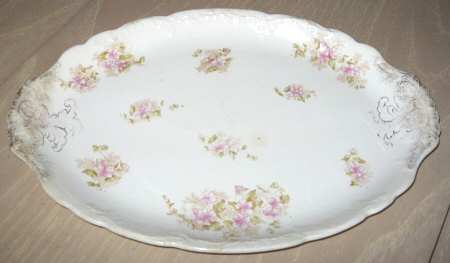 WAR63 12" Oval Serving Platter