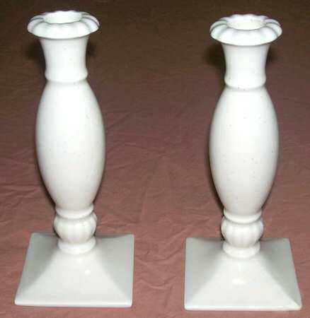 English Terrace Stone 8" Tall Candlestick