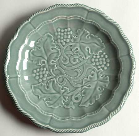 English Terrace Foliage Salad Plate