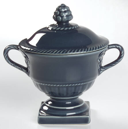 English Terrace Water Sugar Bowl & Lid