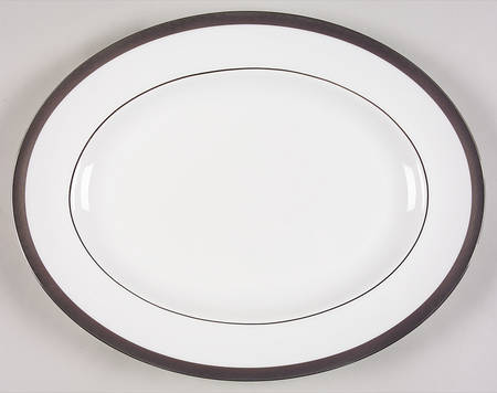 Metropolis 14" Oval Serving Platter